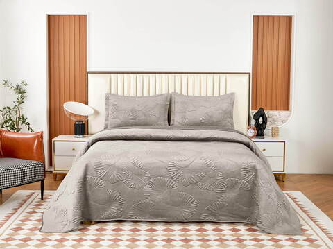 Покрывало 160x220 Sofi De MarkO Бенита цвета мокко