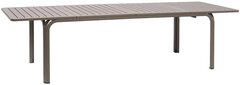 Стол пластиковый раздвижной Nardi Alloro 210 Extensible, тортора