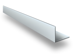 Уголок алюминиевый толщина 1.5 мм 50*50*3000 мм