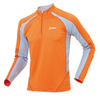 Беговая футболка ASICS CENTAURI WINTER TOP с длинным рукавом оранжевая