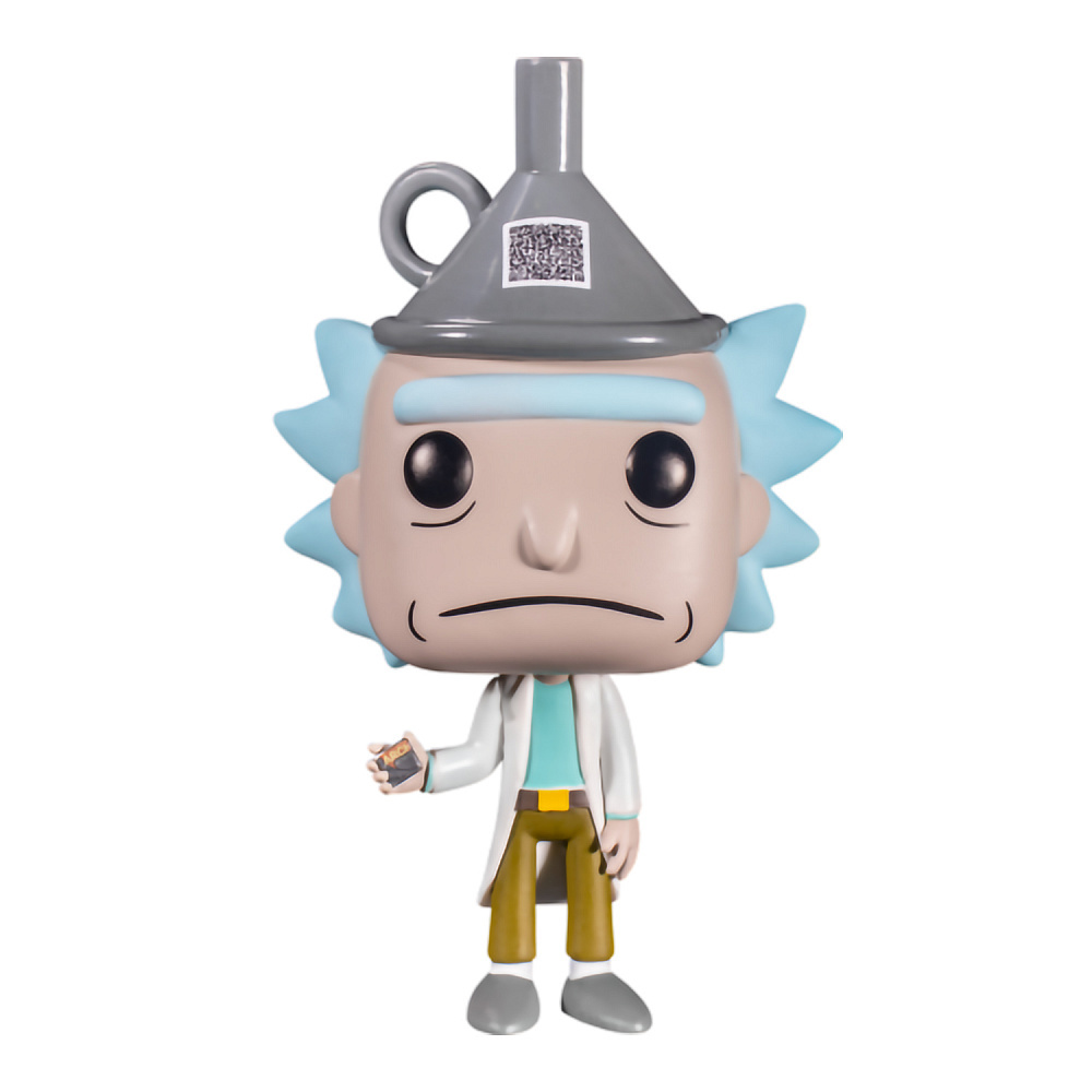 rick with funnel hat funko