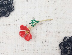 Брошь, р. 7х3 см