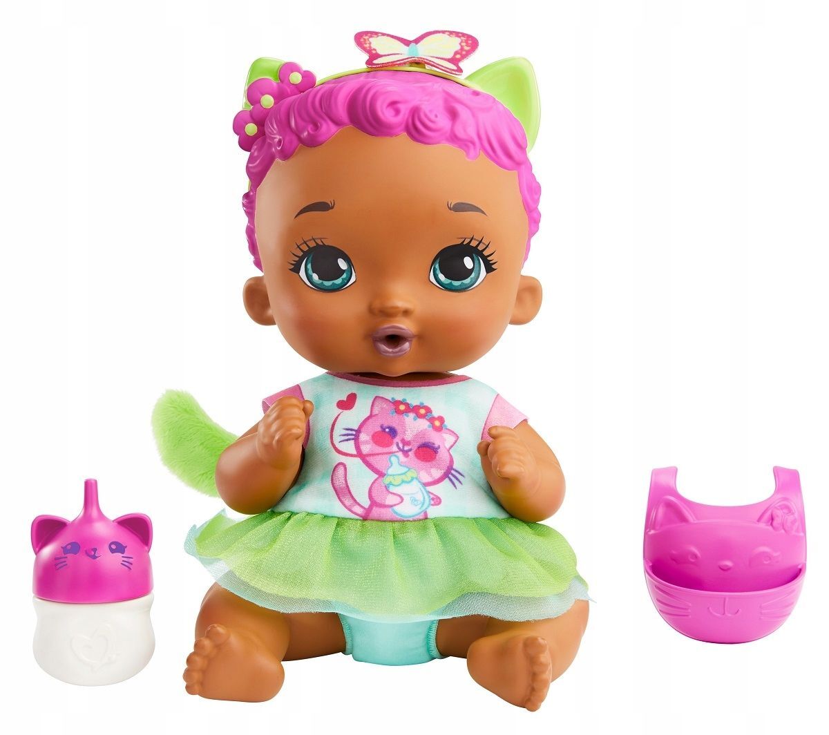 Кукла Mattel My Garden Baby Baby Кормление и переодевание куклы HHL23  купить в Москве | Доставка по России.