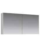Зеркальный шкаф Aqwella 120 см MOB0412+MOB0717W Mobi