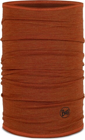 Картинка шарф-труба Buff Wool lightweight Solid Cinnamon - 1