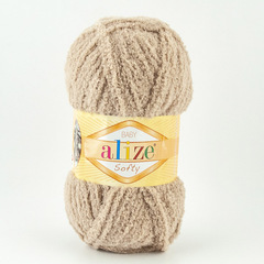 ALIZE "SOFTY" 100% Микрополиэстер, 50 гр., 115 м, Кофе с молоком