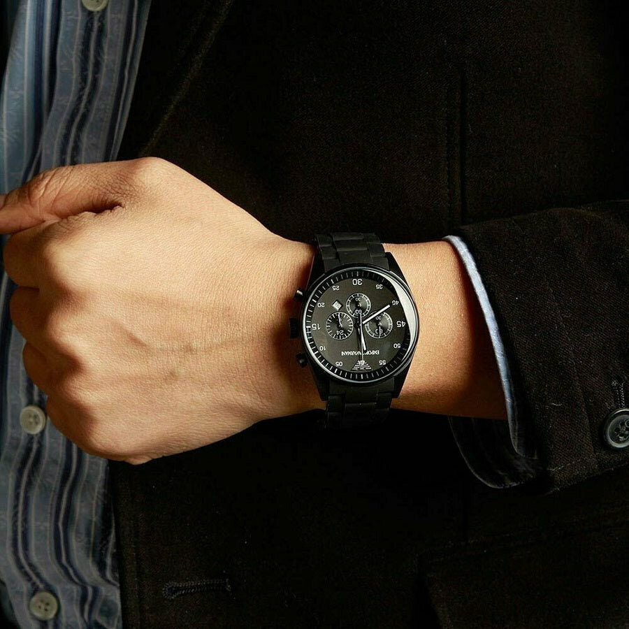 Men's emporio armani ar5889 sportivo watch outlet