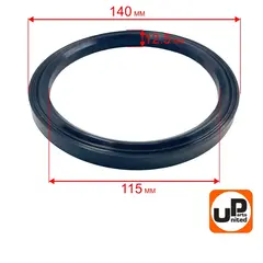 Кольцо фрикцонного диска UNITED PARTS для снегоотбрасывателя d140х115мм, толщина 12,5мм (аналог 70138AZ)