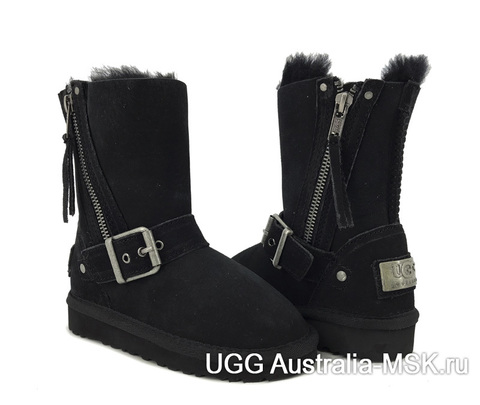 UGG Kids Classic Short Blaise Black