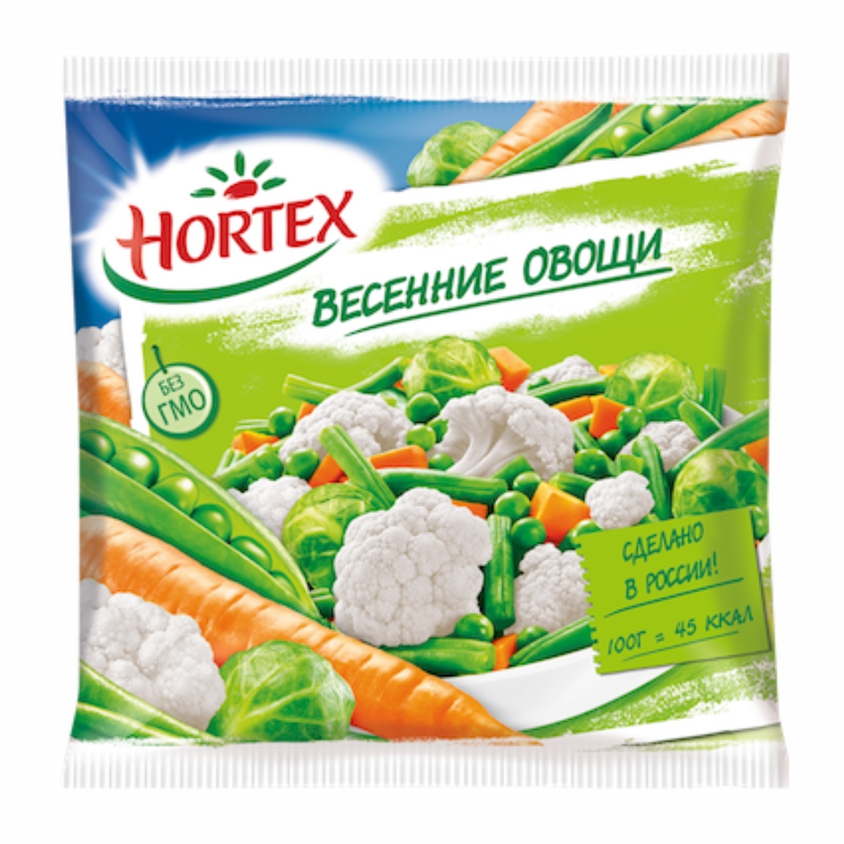 Замороженные смеси овощей Хортекс