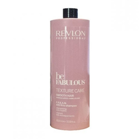 Revlon Be Fabulous Texture Care C.R.E.A.M. Smooth And Anti-Frizz Shampoo - Разглаживающий шампунь