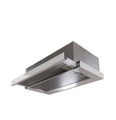 Вытяжка LEX Honver 2M 600 White, телескопическая, встраиваемая, 60 см, производительность 600 куб.м/ч, белый