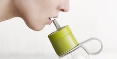 Бутылка для воды dot active 750 мл зелёная