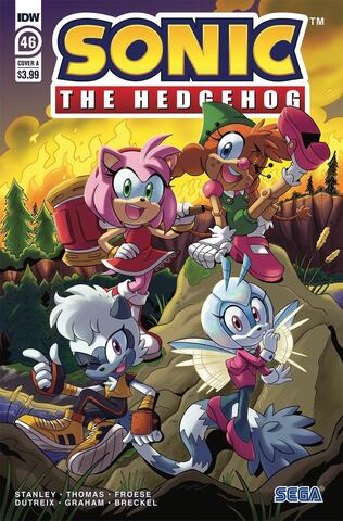 Sonic The Hedgehog Vol 3 #46 Cover A