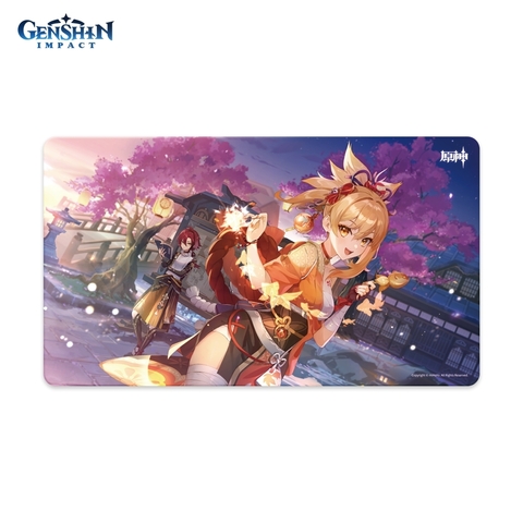 Коврик для мыши 40*70 см Genshin Impact Desk Mat Summer Fantasia Version A. 6975628240838