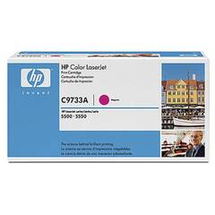 Картридж HP C9733A magenta - малиновый тонер-картридж для принтеров HP Color LaserJet 5500/5500N/5500DN/5550/5550N/5550DN