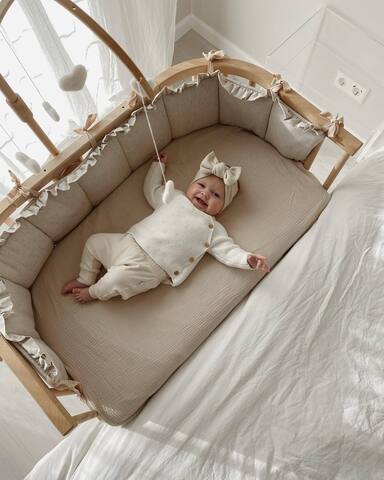 Бортик плоский с рюшами