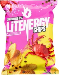 Чипсы LIT ENERGY - Сахалинский краб, 120 гр