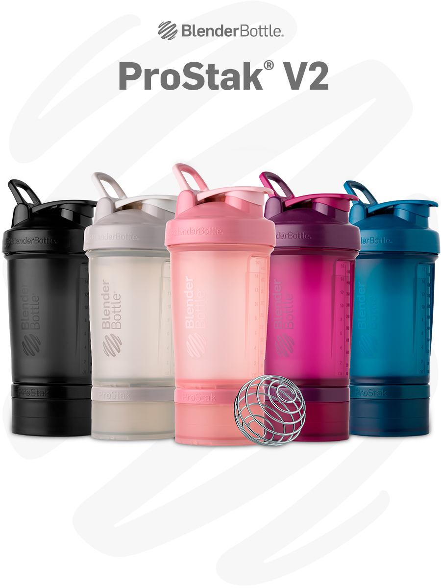 Blender Bottle - ProSTAK, Ocean Blue