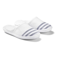 Домашние тапочки Hamam Marine Slippers white/steel blue белый-синий