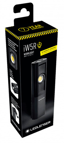 Фонарь универсальный Led Lenser IW5R, чёрный, светодиодный, 18650 (502004)