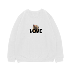 Свитшот "Мопс - Love"