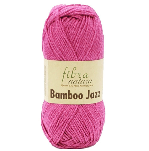 Пряжа Fibra Natura Bamboo Jazz 214 малина (уп.10 мотков)