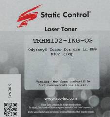 Тонер для LaserJet Pro M104/M132 Static Control - 1 кг.