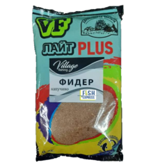 VF Фидер капучино ЛАЙТ PLUS 0,9кг/ 10шт/уп цвет прикормки коричневый