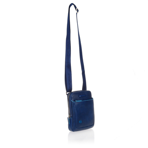 Сумка Piquadro Blue Square, синий, кожа натуральная (CA3084B2/BLU2)