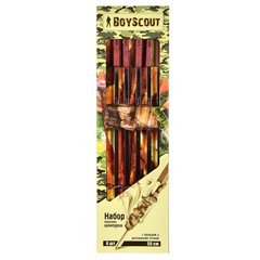 Набор шампуров с деревянной ручкой Boyscout 6 шт 55 см 61264