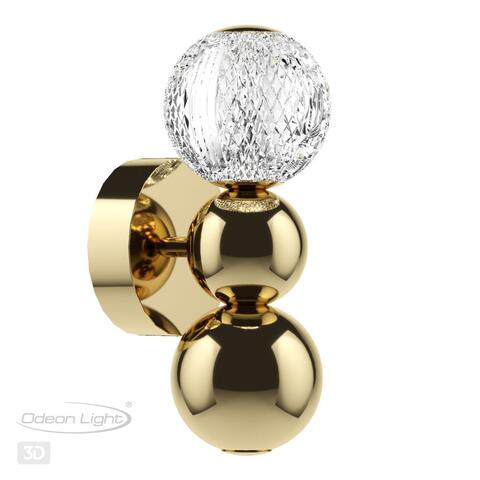 Настенный светодиодный светильник Odeon Light CRYSTAL 5008/4WL