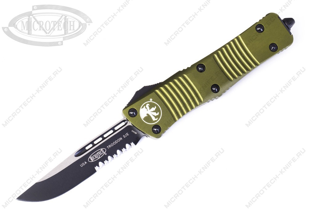 Нож Microtech Troodon 139-2OD Part Serrated