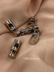 Фиксатор для шнура Монкл. серебро