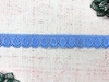 Кружево плетеное, ш. 2-2,2 см, голубой