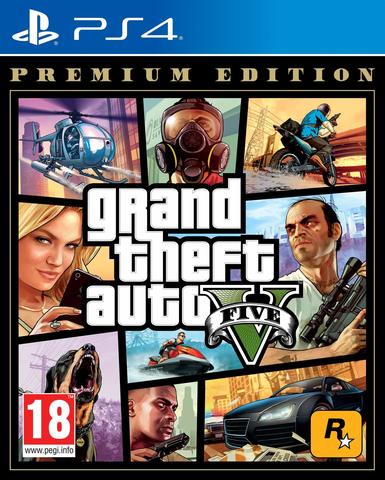 Grand Theft Auto V. Premium Edition (GTA 5) (диск для PS4, интерфейс и субтитры на русском языке)