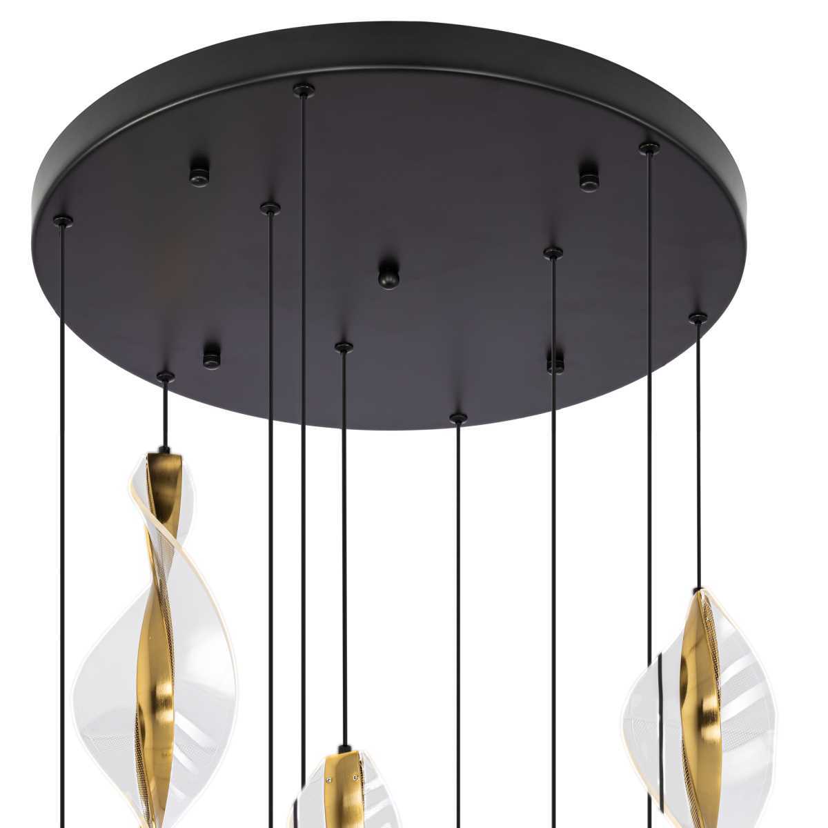 Подвесная светодиодная люстра Citilux Vind CL214091