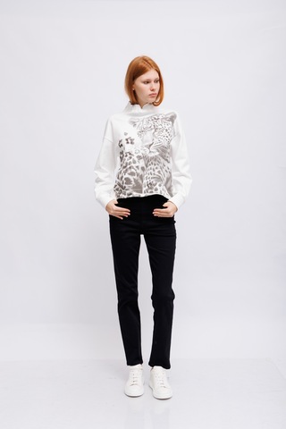 Marc Cain Sports Свитшот с леопардом