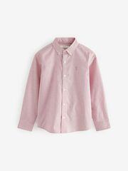 Рубашка для мальчика Next E32-230, Розовый