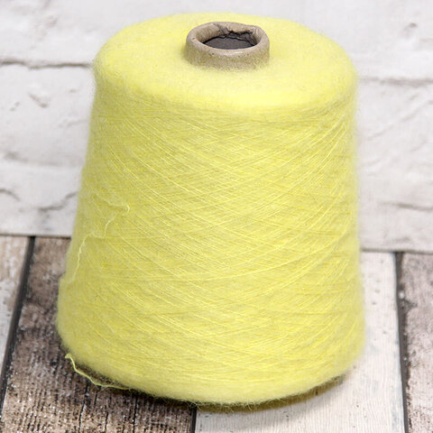 Вспушенная бэби альпака PECCI FILATI / MILADY 1000 лимонный