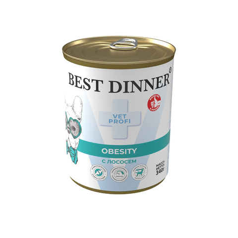 Best Dinner Vet Profi Obesity с лососем для собак