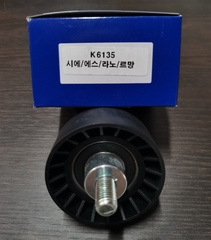 РОЛИК РЕМНЯ ГРМ ПАРАЗИТНЫЙ NEXIA DOHC, LACETTI; CRUZE, AVEO ДВИГ D3 PHC VALEO 96350526/K6135