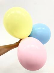 S 12''/30 см, Пастель (Макарунс), Ассорти (600), 50 шт.