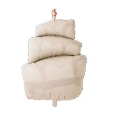 К Фигура, Торт, Бежевый, Сатин, 90*50 см, 1 шт.