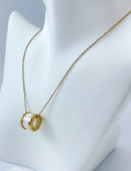 Колье B.ZERO с круглой подвеской