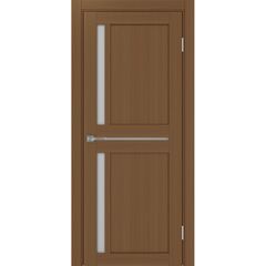 Купить Межкомнатная дверь экошпон Турин 523.221 орех остеклённая