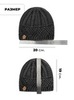 Картинка шапка Skully Wear ZZM-426 Black - 3