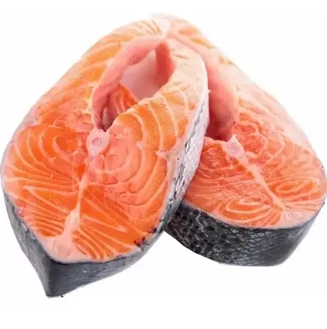 Стейки лосося, охлажденные, вак.уп.