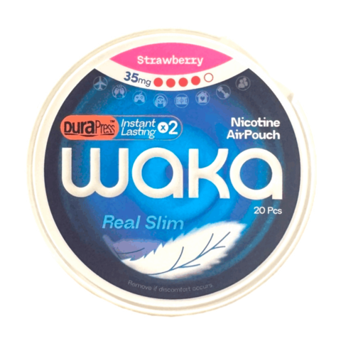 Жевательный табак WAKA 20pcs 35mg X-Strong - Клубника