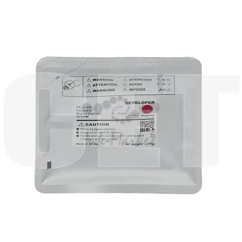 Девелопер IU-214M для KONICA MINOLTA Bizhub C227/C287 (CET) Magenta, 170г, 90000 стр., CET171039
